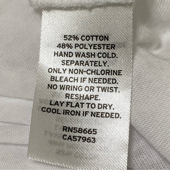 Caslon White Burnout Side Tie Scoop Neck T Shirt Size XL Boho Casual - Picture 11 of 12